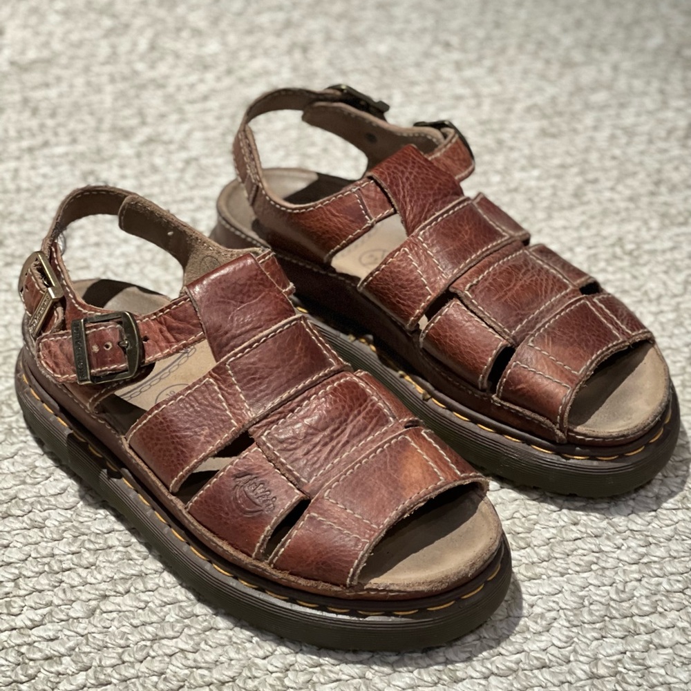 Dr. Marten’s Men’s Buckle Sandal